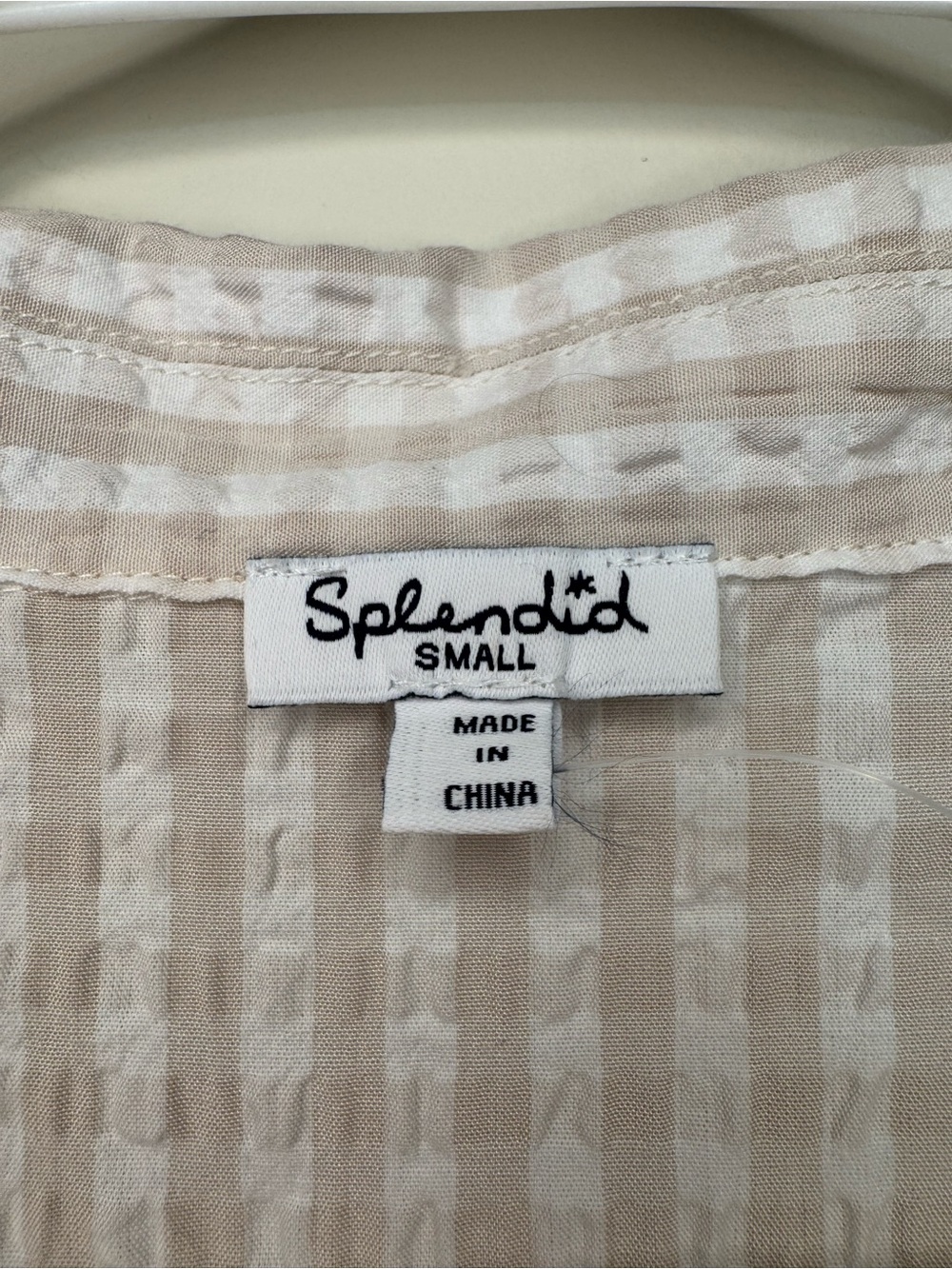 SPLENDID Gabrielle Gingham Top S - Picture 8 of 12